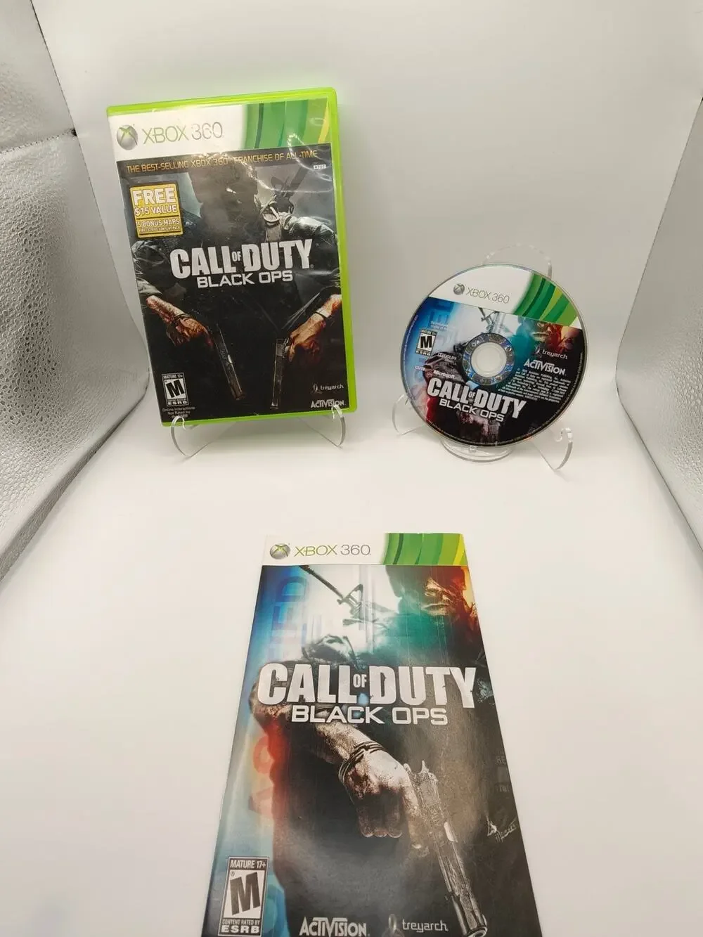 Call of Duty Black Ops Xbox 360 CIB With Manual Tested